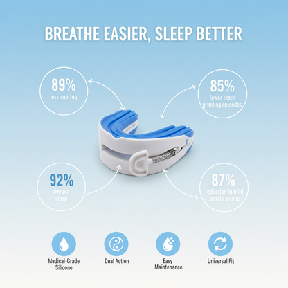 Anti snore mouth guard