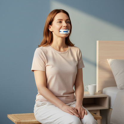 Anti snore mouth guard